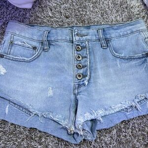 Free people Jean shorts women’s